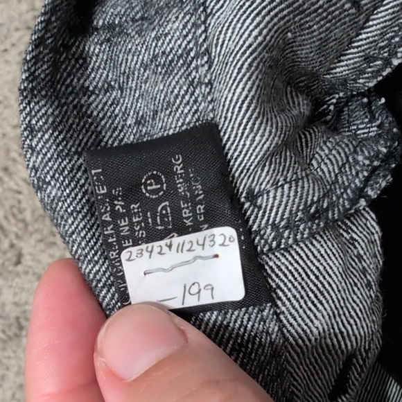 Peachoo + Krejberg Linen Blend Gray Gender Neutral Pants size EUR 40 - Picture 7 of 16